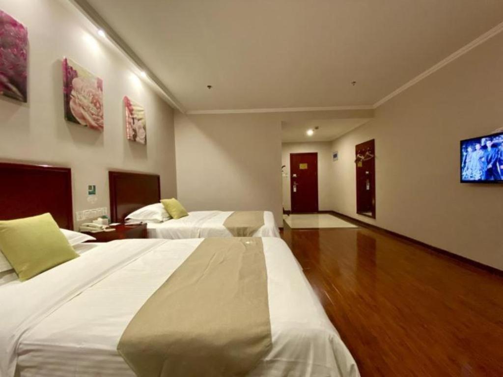 Greentree Inn Shandong Linxi Pingyi Mengyang Road Express Hotel Extérieur photo